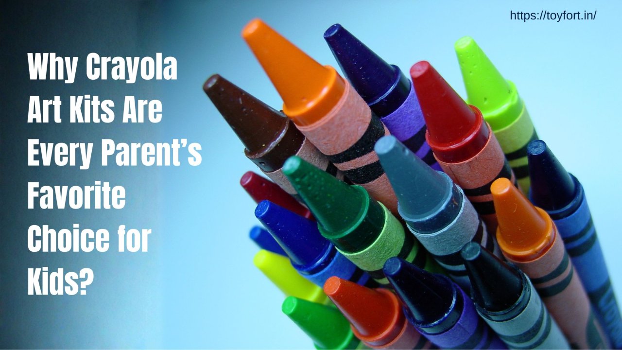 Buy Crayola Art Kits for Kids in India | Safe & Creative Fun with Toy Fort