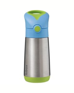 B.Box 350ml Insulated Drink Bottle Blue