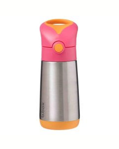 B.Box 350ml Insulated Drink Bottle Pink