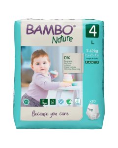 Bambo Nature Premium Pant Diapers Large Size