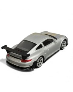 CCA 1:60 Porsche 911 GT2 RS | Magnetic Series Grey Diecast Scale Model Car