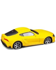 CCA 1:58 Toyota GR Supra | Magnetic Series Yellow Diecast Scale Model Car