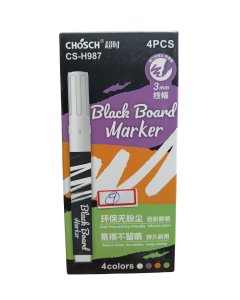 Chosch Black Board Marker 4 Colors