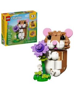 Lego Cute Hamster With A Flower 31376 (166 Pieces)