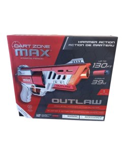 Dart Zone Max Outlaw Red