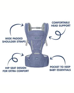 Hopop 5in1 Elite Hip Seat Baby Carrier