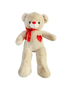Fun Zoo Bob Bear Soft Toy Cream 105cm