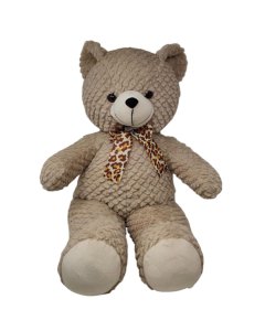 Fun Zoo Coral Bear Soft Toy Light Brown 65cm