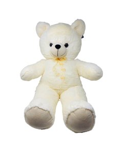 Fun Zoo Love Bear Soft Toy Cream 170cm