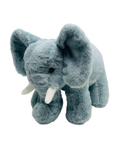 Fun Zoo Royal Elephant Soft Toy Grey 40cm