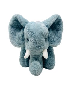 Fun Zoo Royal Elephant Soft Toy Grey 65cm