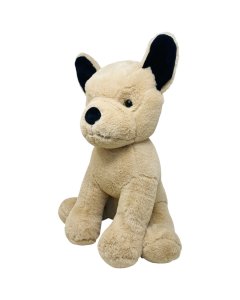 Fun Zoo Smart Bull Dog Soft Toy Light Brown 70cm