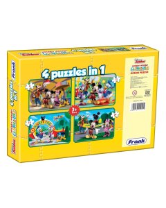 Frank 4in1 Jigsaw Puzzle Disney Mickey Mouse