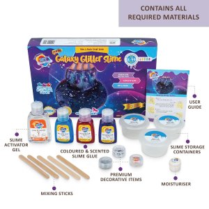 Steam DIY Science Galaxy Glitter Slime Kit
