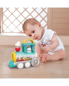 Hola Pull Along Train Engine Toy
