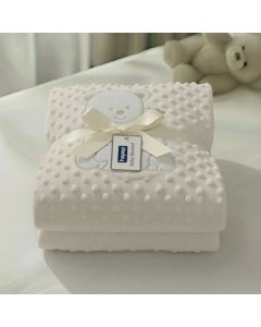 Hopop Ultra Soft Baby Fleece Blanket Cream