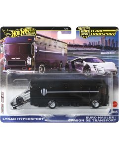 Hot Wheels Lykan Hypersport & Euro Hauler Team Transport JBM39