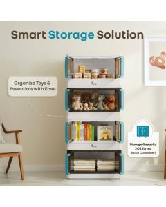 R for Rabbit Kiddo Korner Pod Kids Storage ORKKPWB34