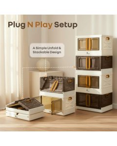R for Rabbit Kiddo Korner Pod Kids Storage Organizer ORKKPBB34