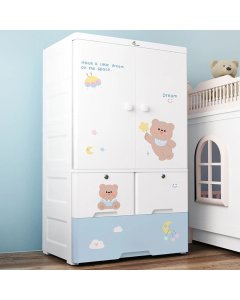 R for Rabbit Kiddo Korner Stellar Storage Organizer Cupboard ORKKSTB02