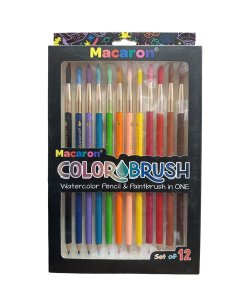 Macaron Color Brush Watercolor Pencil & Paintbrush in One