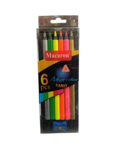 Macaron Neon+Metal Jumbo 6 Colour