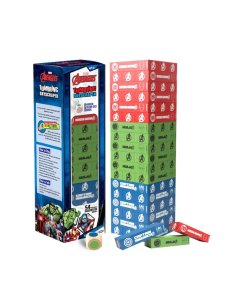 Skoodle Marvel Avengers Stackrr Save The Tumbling Skyscraper