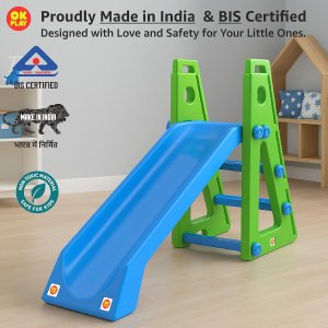 Ok Play Baby Slide Senior Green & Blue