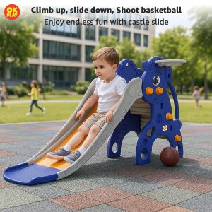 Ok Play Unicorn Slide Junior