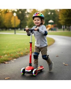 R for Rabbit Road Runner Jazz Scooter With LED PU Wheels & Foldable Frame SRRRJRB