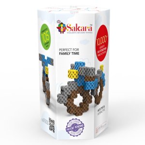 Sakara Cubes Learning Game Theme Bikes 52pcs