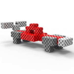 Sakara Cubes Learning Game Theme Automobile 52pcs