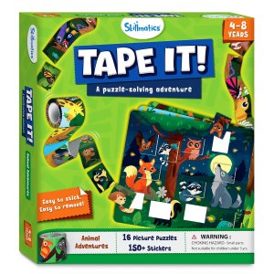 Skillmatics Puzzle Activity Tape It Animals