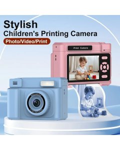 TF Classic Print Camera Pink