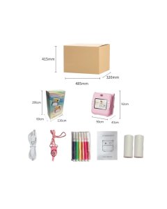 TF Kids Print Camera Blue