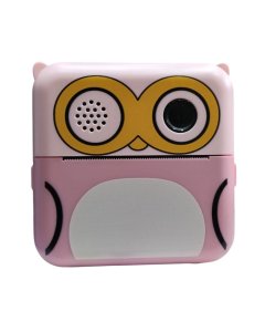 TF Kids Print Camera Pink