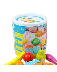 TF Wooden Fruit Cutting Toy Set