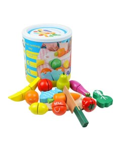 TF Wooden Fruit Cutting Toy Set