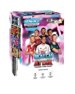 Topps UEFA Champions League Match Attax 2025/26 Booster Pack Worldies International Icons Card Game
