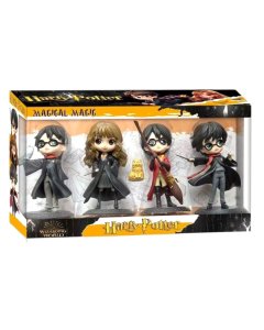 Wizarding World Harry Potter Magical Magic Collectible Character Figurines Set 4 Piece