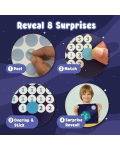 Binca Dot Art Dotties In Outer Space