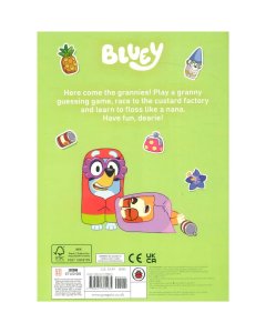 Bluey sticker Book Here Come The Grannies