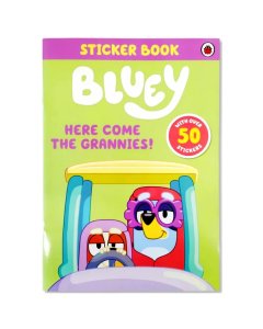 Bluey sticker Book Here Come The Grannies