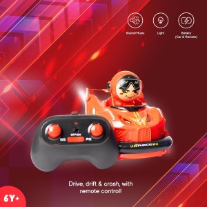 Tak Tak Toys Smash Racers – Remote Control Bumper Car Battle Set