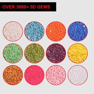 Ekta 2In1 Gem Art Craft Kit