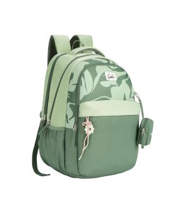 Genie Alba School Backpack 19 Inch Green