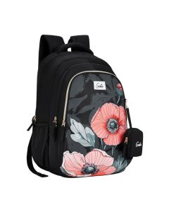Genie Aurela School Backpack 19 Inch Black