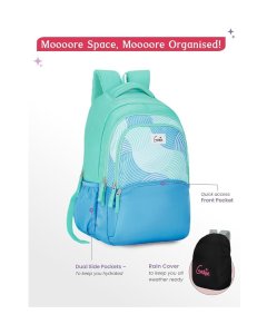 Genie Camoflow School Backpack 19 Inch Blue
