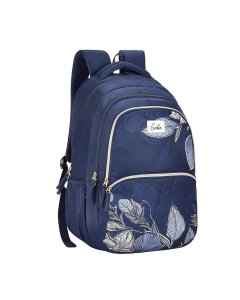 Genie Canopy School Backpack 19 Inch Navy Blue