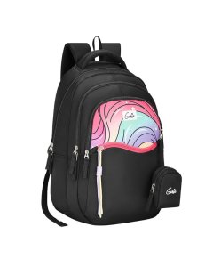Genie Cluster School Backpack 17 Inch Black